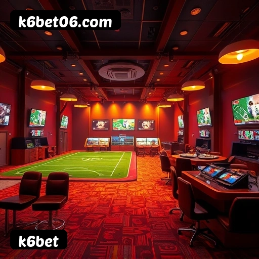 Interface do Aplicativo k6bet - Design Premium e Intuitivo